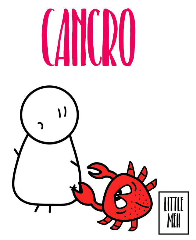 Tazza Cancro - di Little Meh