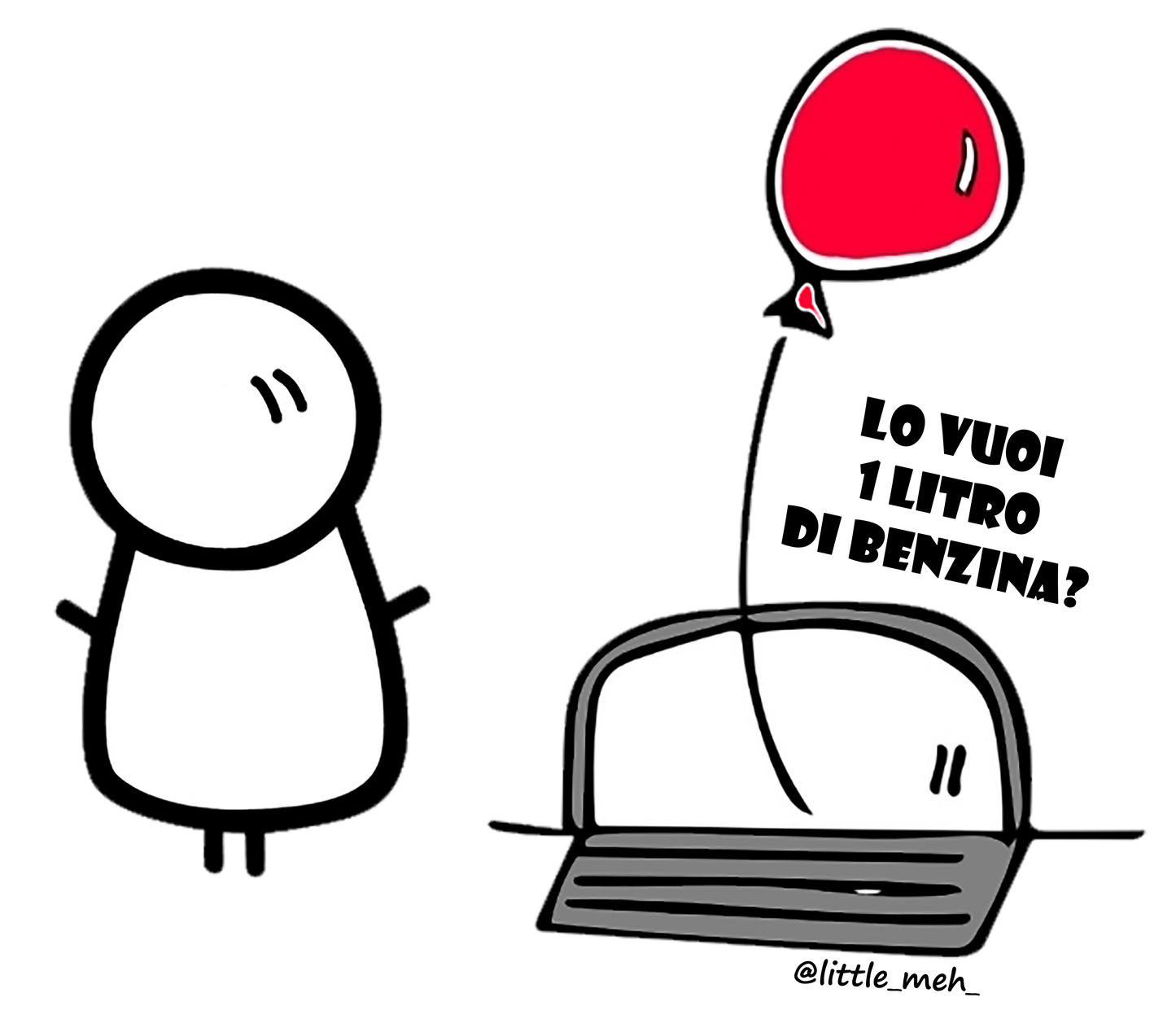 Little Meh! - Litro di Benzina