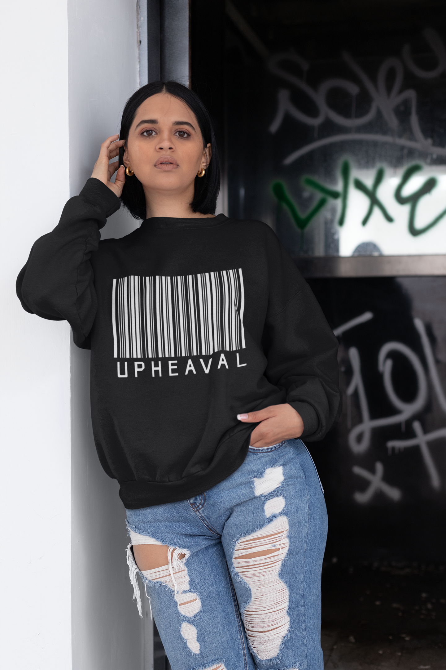 S.R. Upheaval - Felpa Unisex c-neck - Upheaval the original one