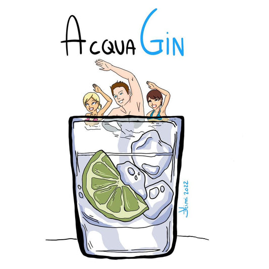 Tazza Acqua Gin - di KIMI 85