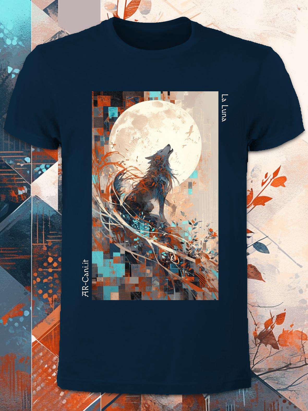 AR-Cani - T-shirt UNISEX - La Luna