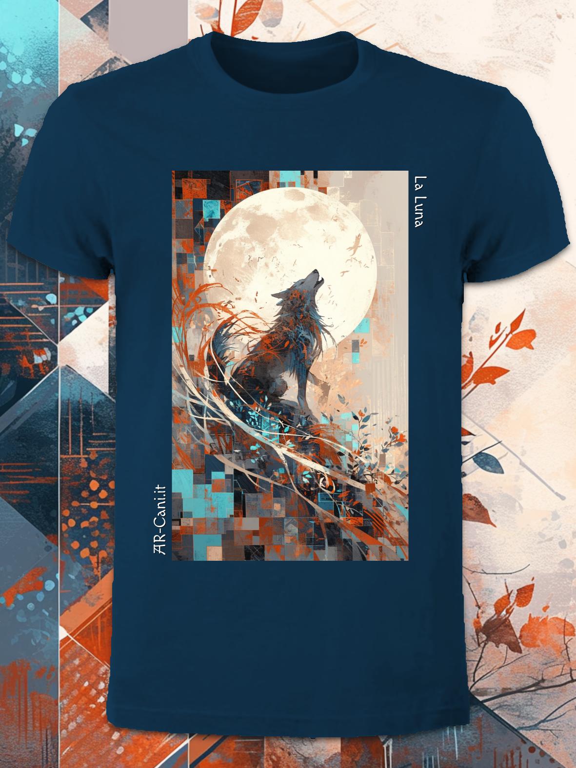 AR-Cani - T-shirt UNISEX - La Luna