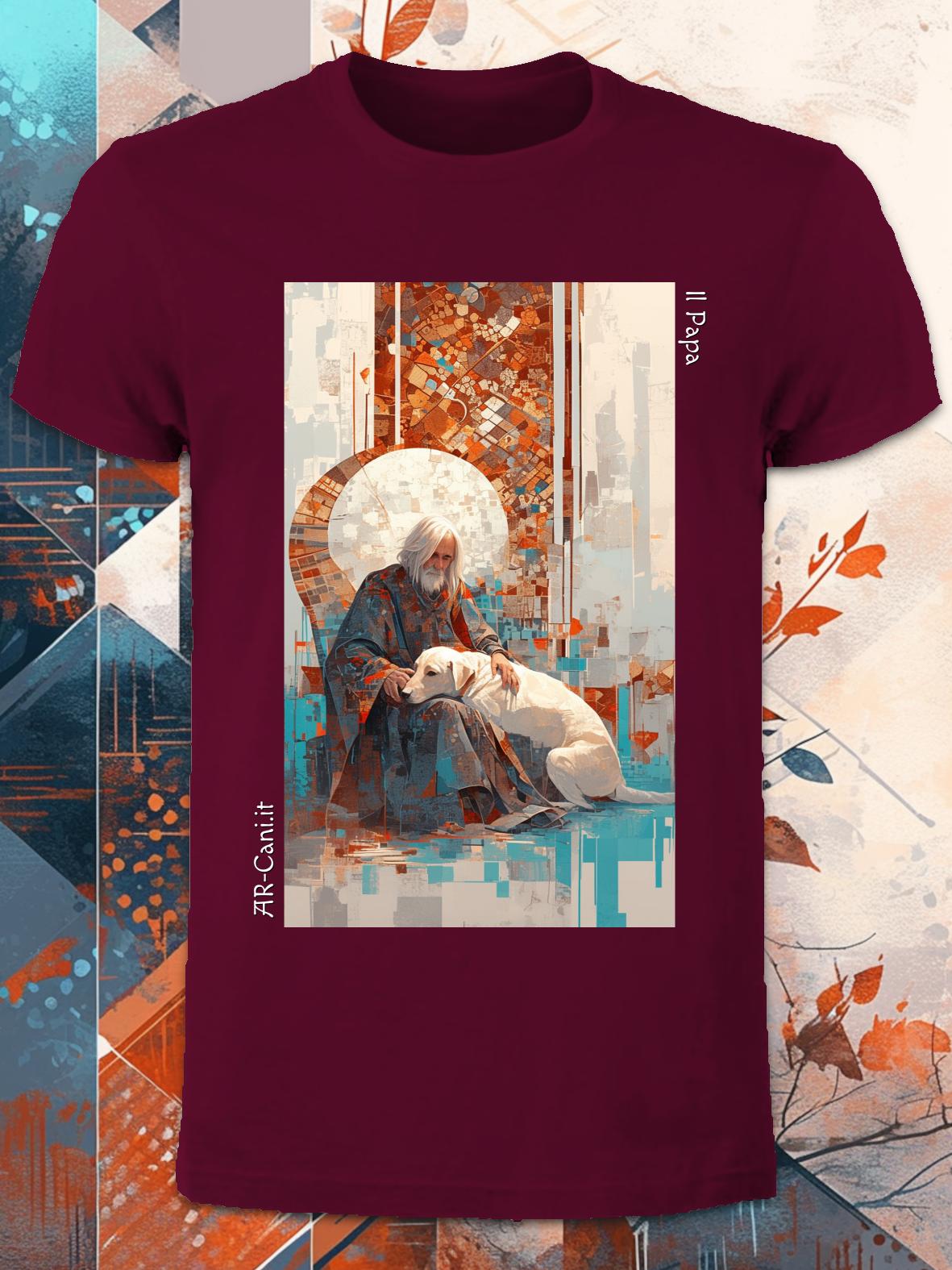 AR-Cani - T-shirt UNISEX - Il Papa