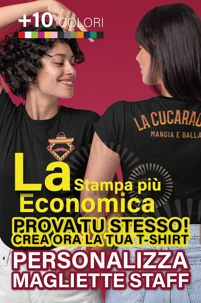 Maglietta logo staff