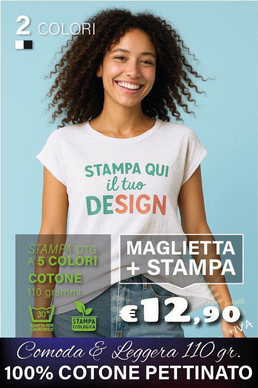 T-shirt Donna - Comoda e Leggera