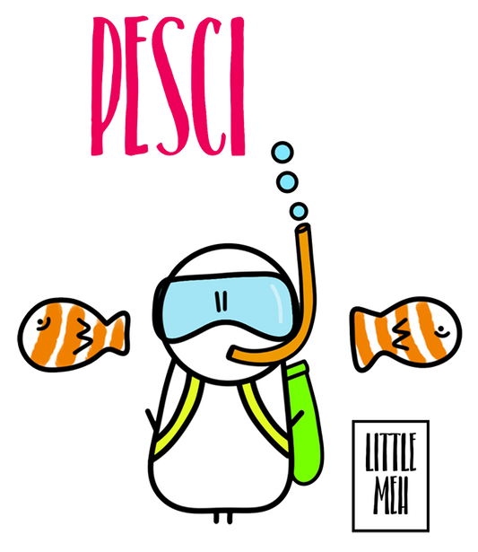 Tazza Pesci  - di Little Meh