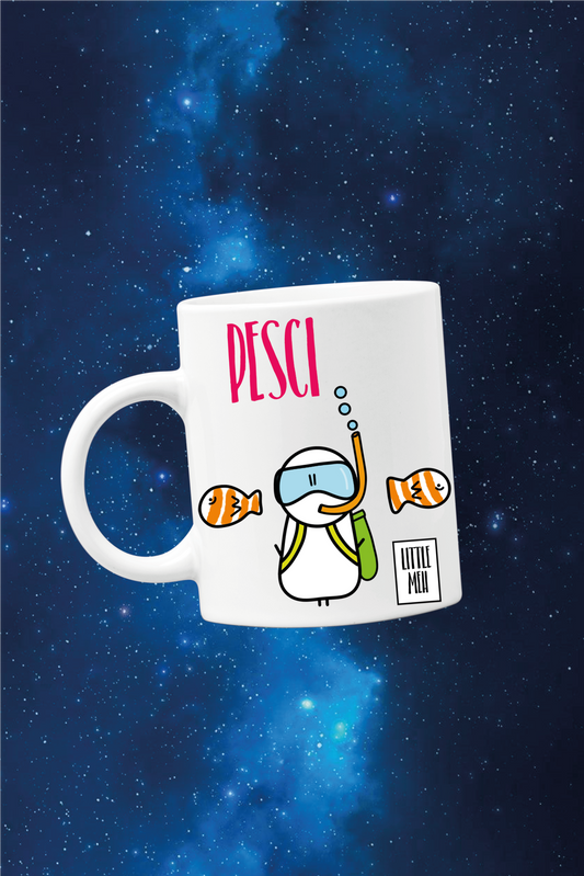 Tazza Pesci  - di Little Meh