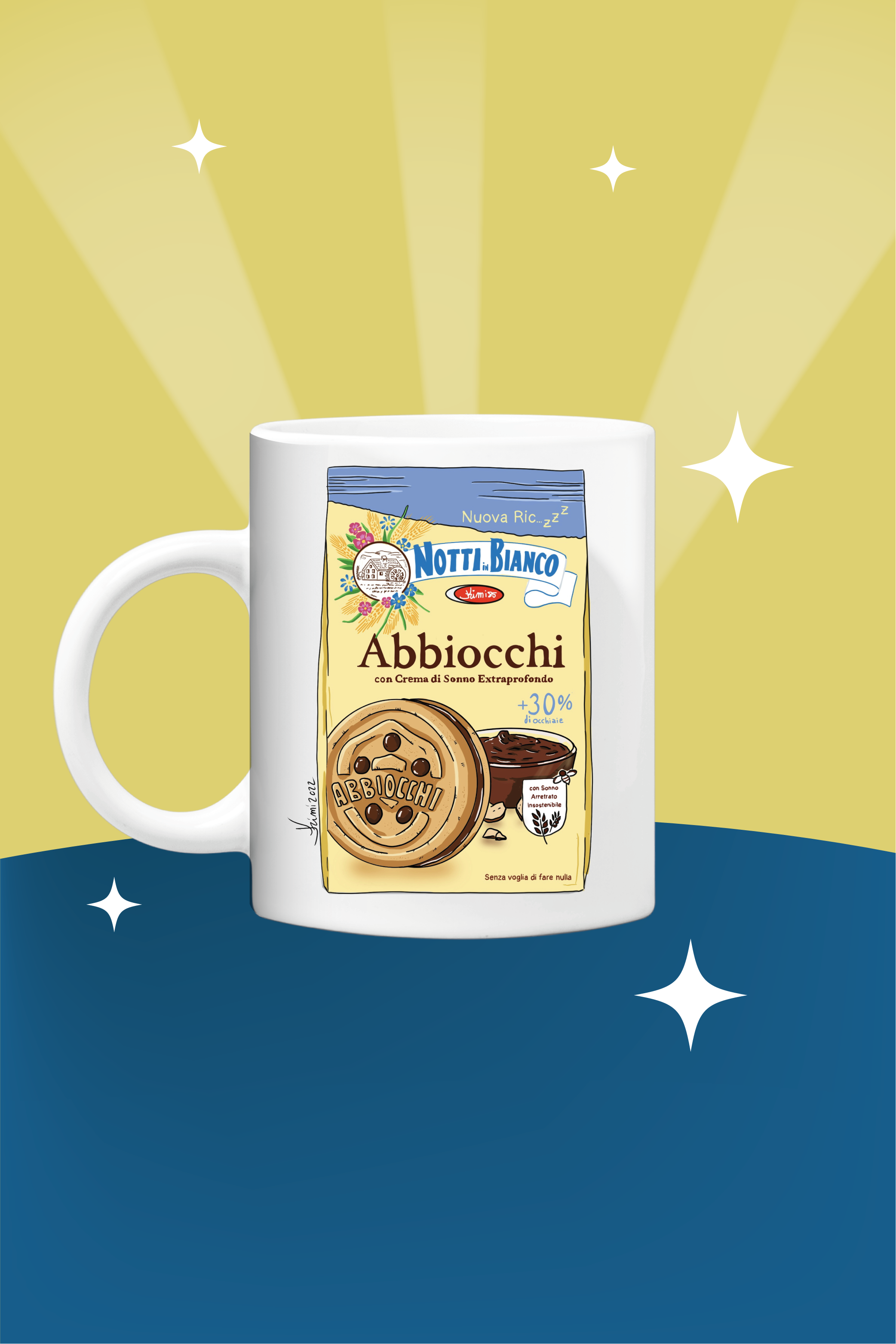 Abbiocchi mug - by KIMI 85