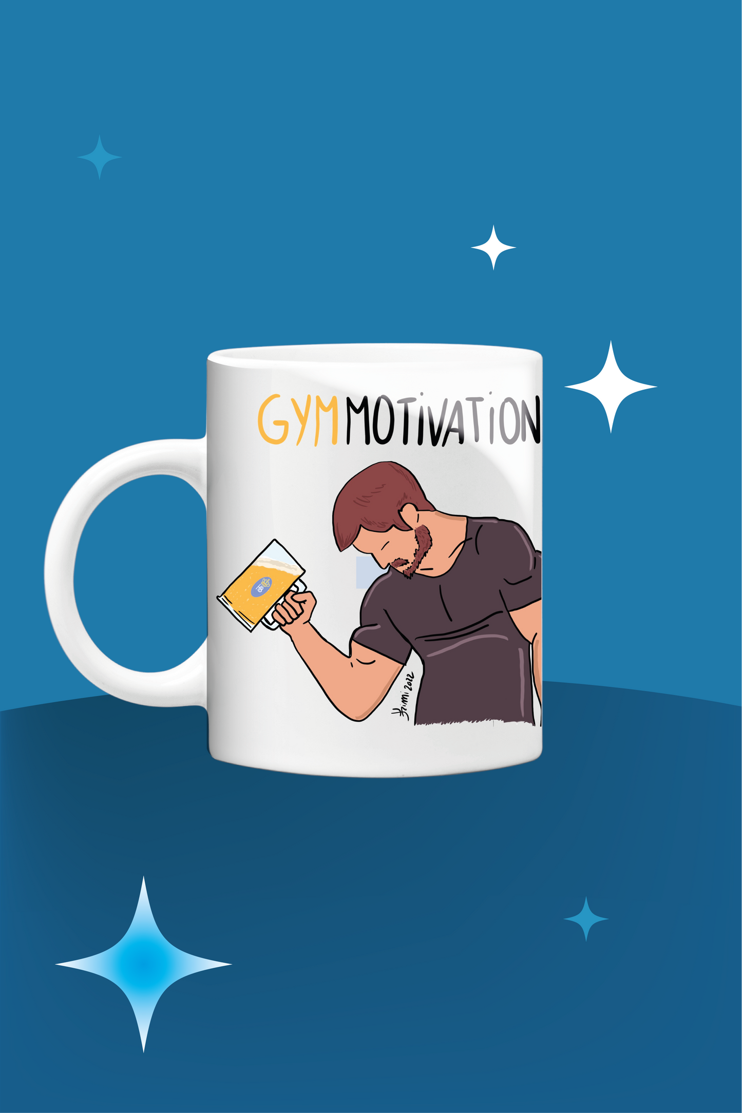 Tazza Gym Motivation - di Kimi 85