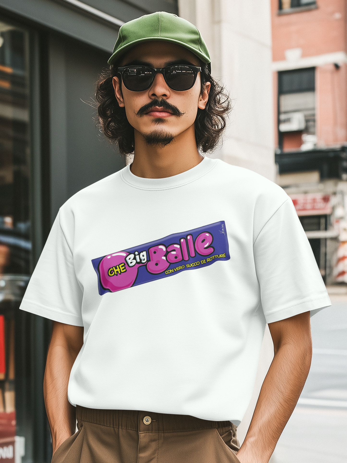 T-shirt 'The Big balle' - di Kimi 85