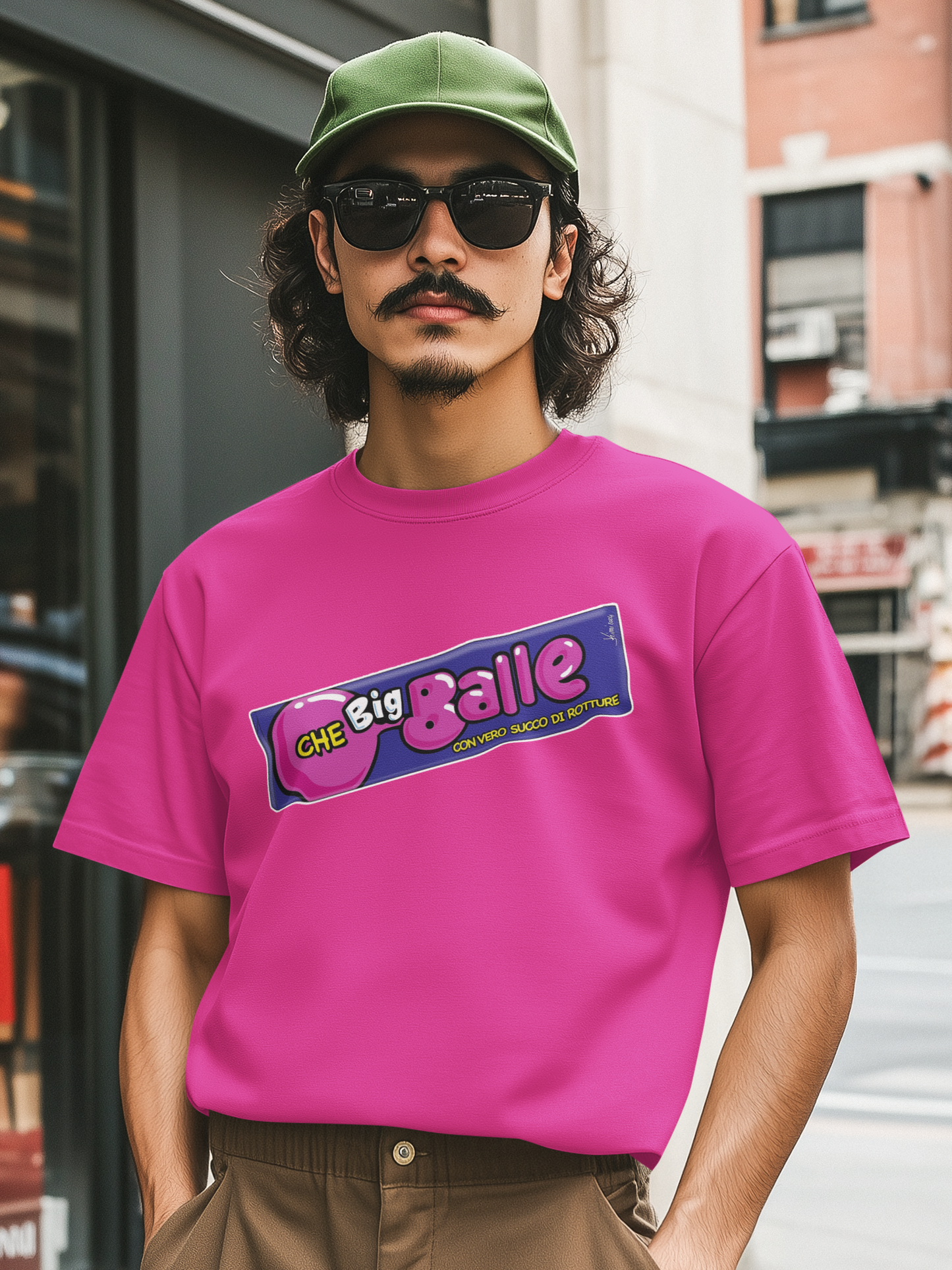 T-shirt 'The Big balle' - di Kimi 85