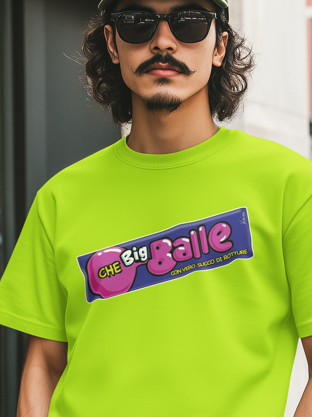 T-shirt 'The Big balle' - di Kimi 85