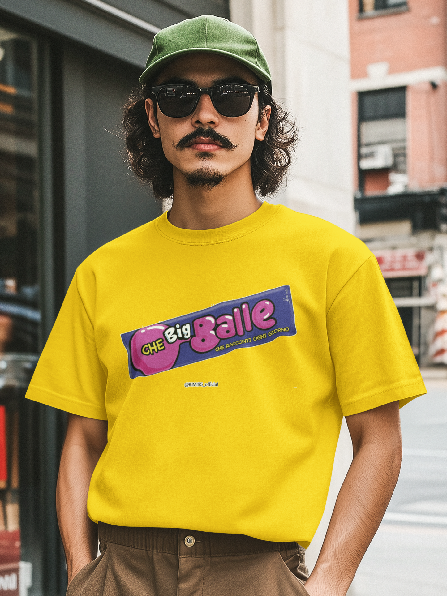 T-shirt 'The Big balle' - di Kimi 85