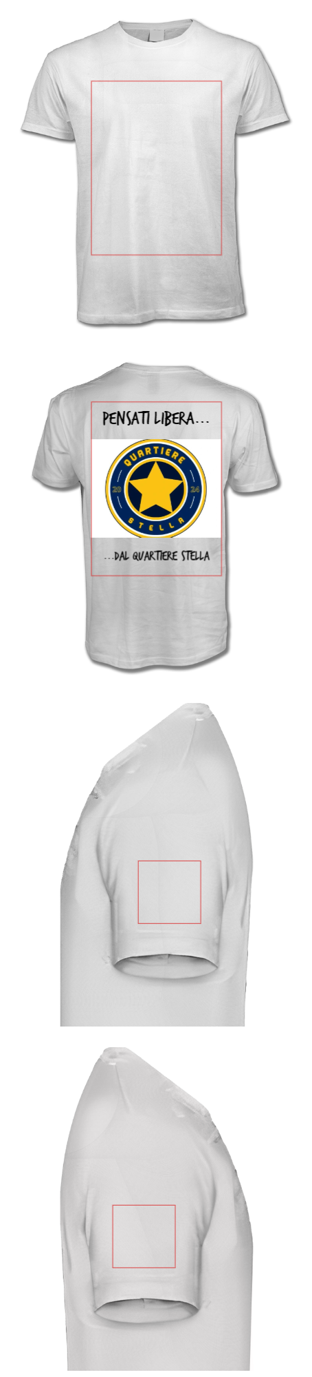 Personalizza maglietta Cotone 100% (Customized)