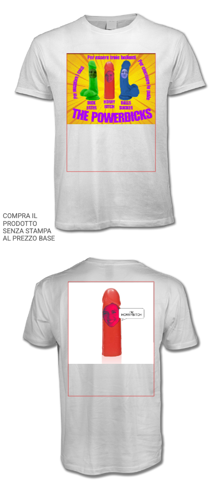 Maglietta personalizzata Festa (solo bianca) (Customized)