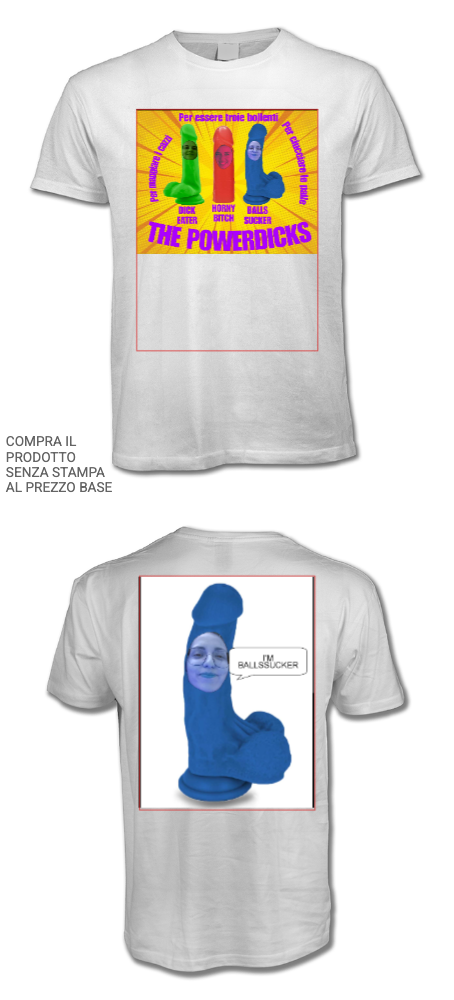 Maglietta personalizzata Festa (solo bianca) (Customized)