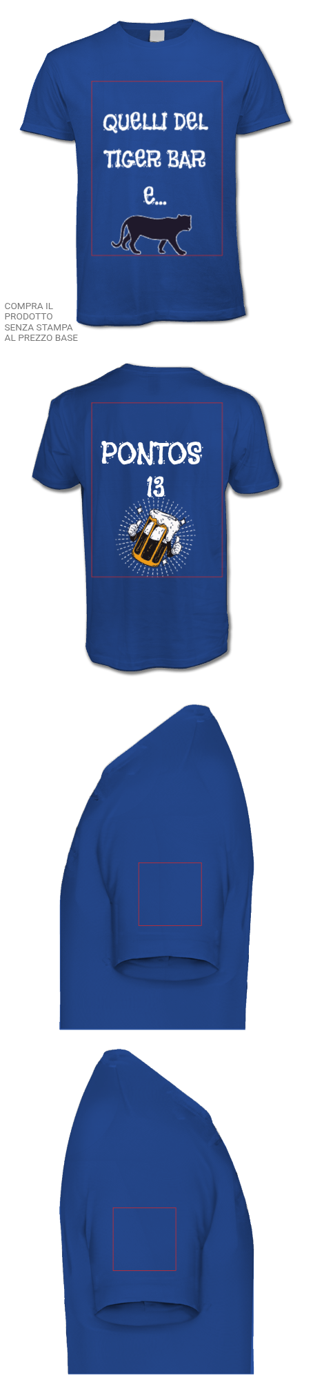 Personalizza maglietta Cotone 100% (Customized)