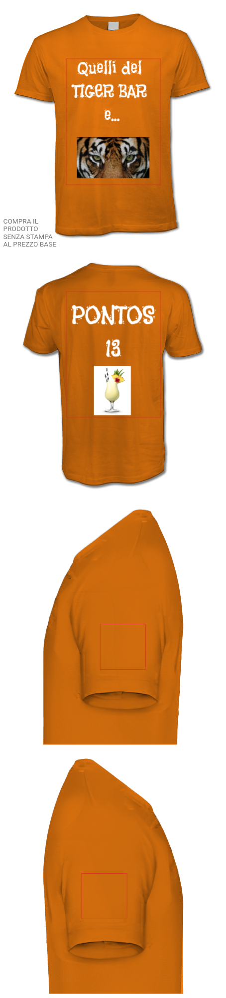 Personalizza maglietta Cotone 100% (Customized)