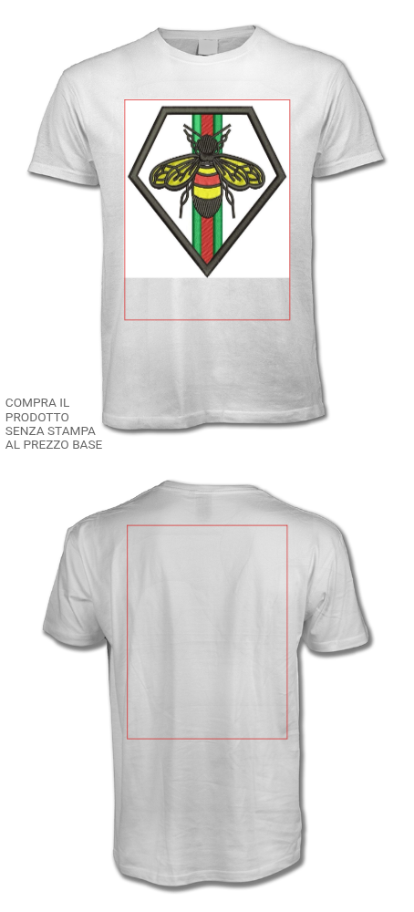 Maglietta personalizzata Festa (solo bianca) (Customized)