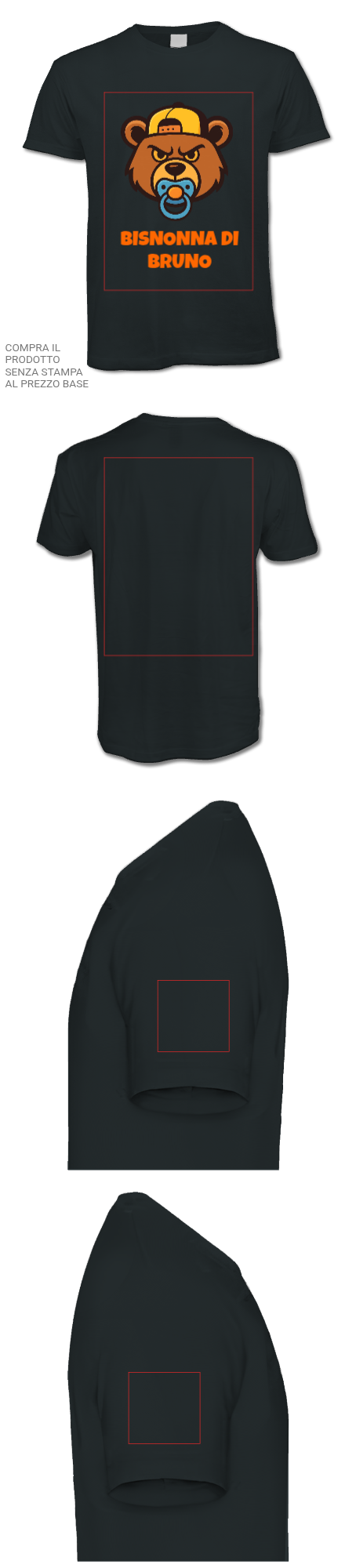 Personalizza maglietta Cotone 100% (Customized)