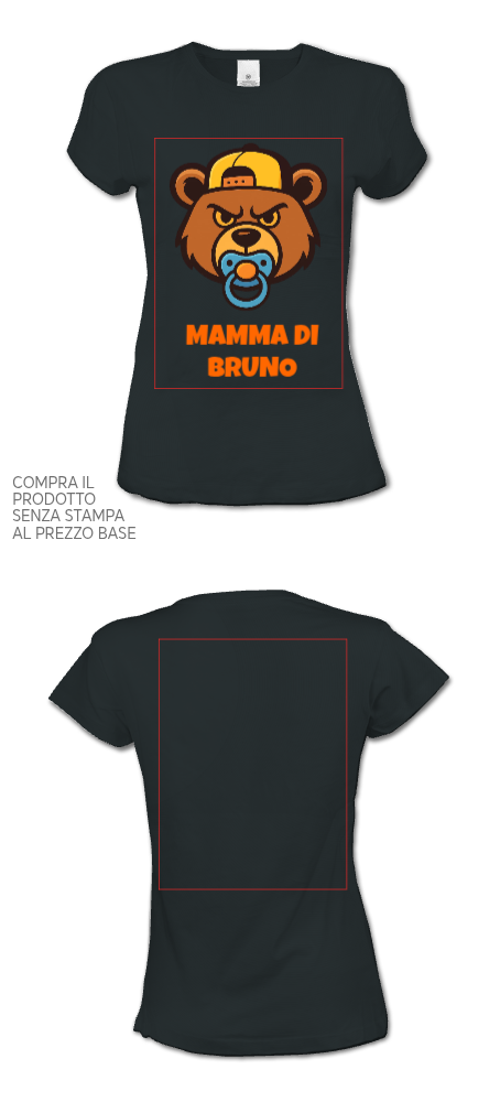 Personalizza maglietta Cotone 100% (Customized)