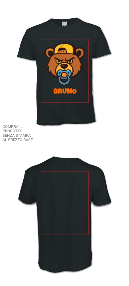 Personalizza maglietta Cotone 100% (Customized)