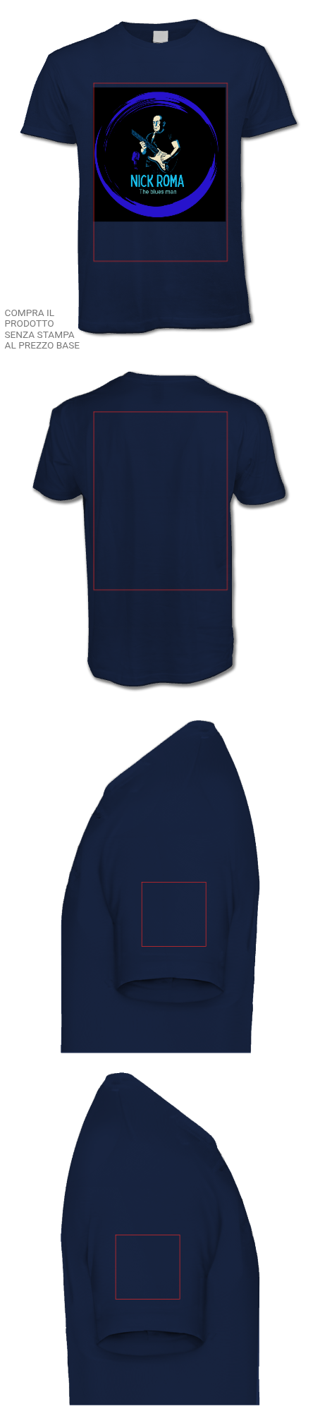 Personalizza maglietta Cotone 100% (Customized)