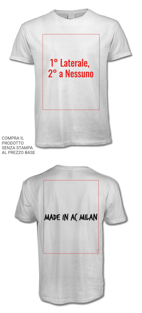 Maglietta personalizzata Festa (solo bianca) (Customized)