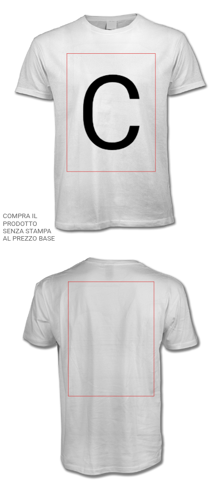 Maglietta personalizzata Festa (solo bianca) (Customized)