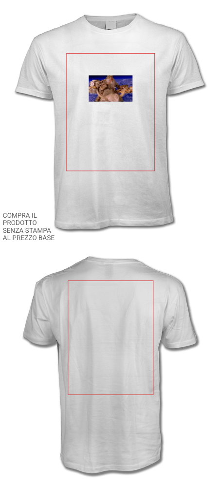 Maglietta personalizzata Festa (solo bianca) (Customized)