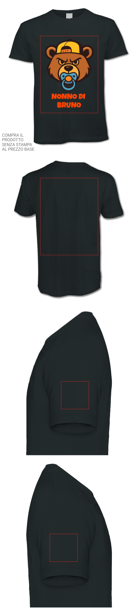 Personalizza maglietta Cotone 100% (Customized)