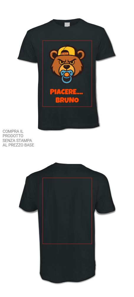 Personalizza maglietta Cotone 100% (Customized)