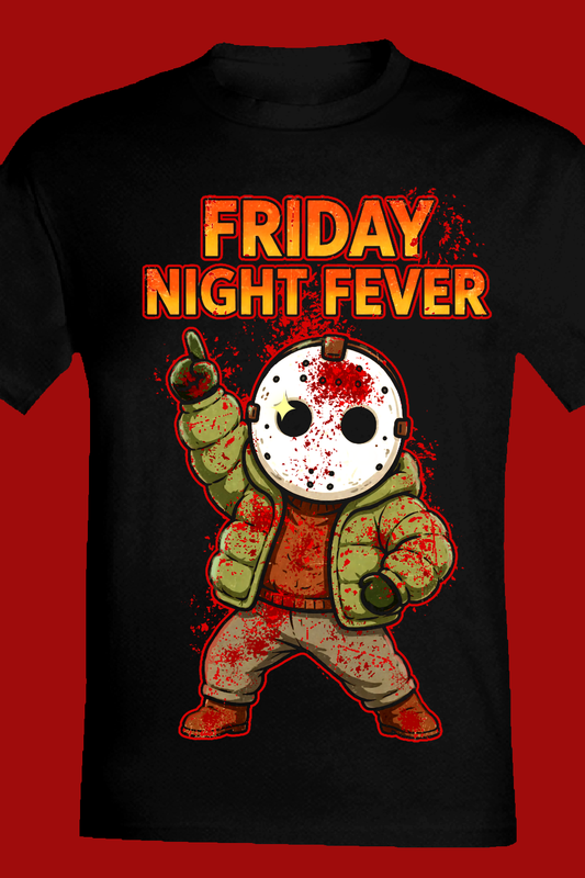 Maglietta Halloween Friday Night Fever - Jason Disco Horror