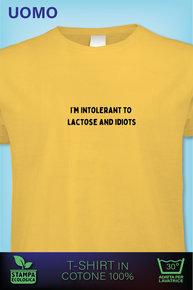 I'm Intolerant to Lactose and Idiots - minimal