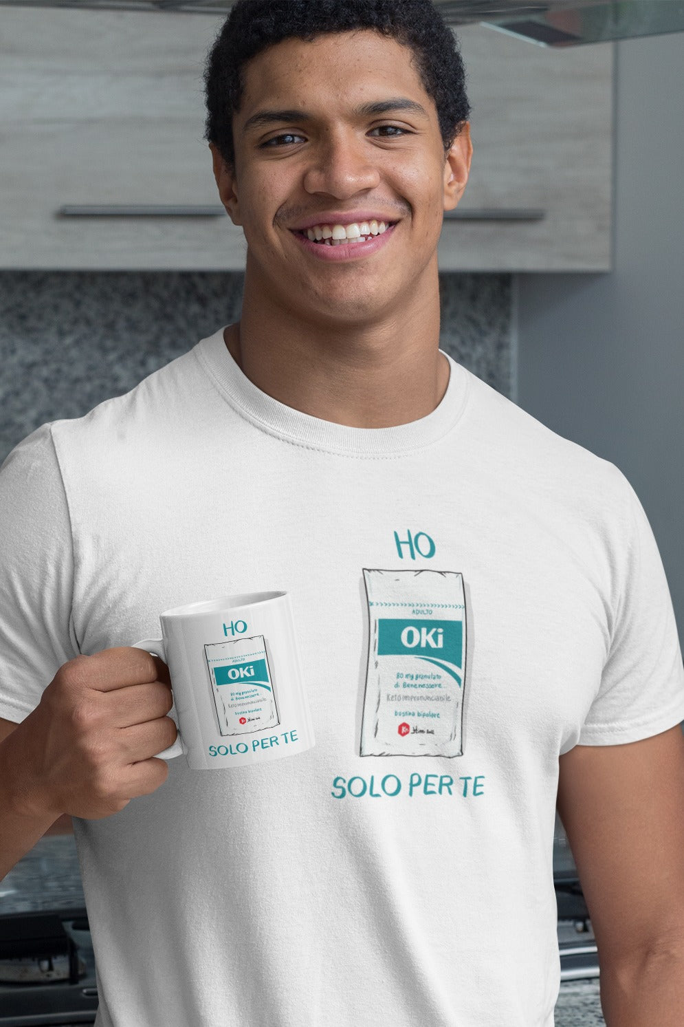 Bundle Maglietta + Tazza - Ho OKI solo per te