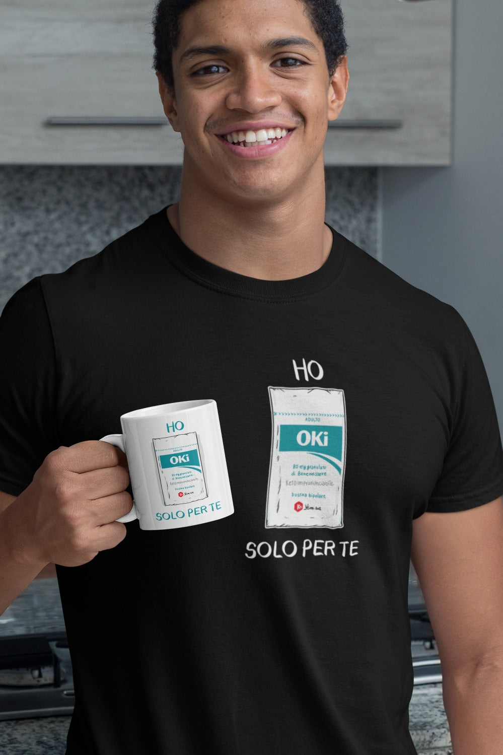 Bundle Maglietta + Tazza - Ho OKI solo per te