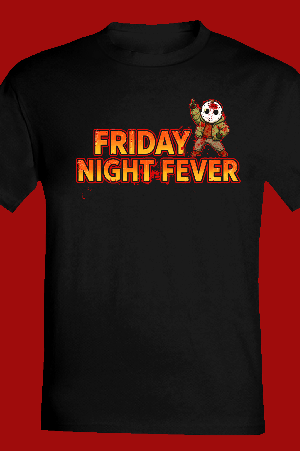 Maglietta Halloween Friday Night Fever - Jason Disco Horror