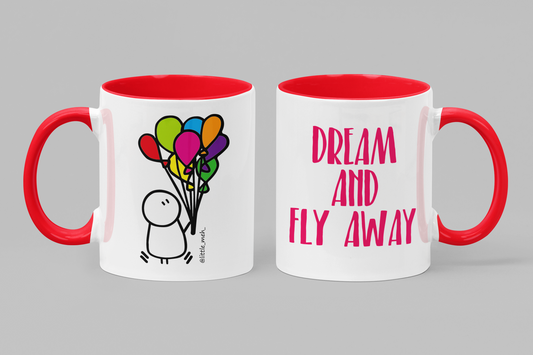 Little Meh "Dream and fly away" mug